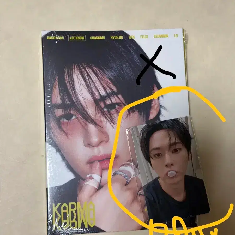 Stray Kids Karma Lee Know video call event poca