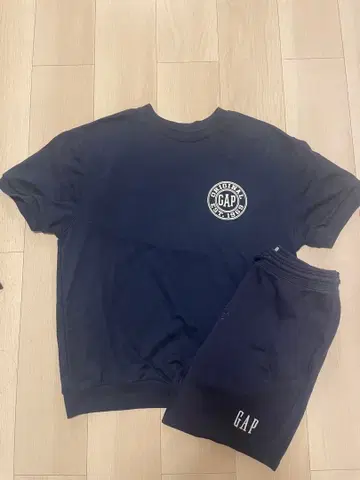 GAP 네이비 맨투맨 세트