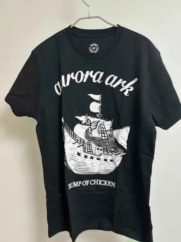 BUMP OF CHICKEN 'aurora ark' 투어 T셔츠 L 블랙