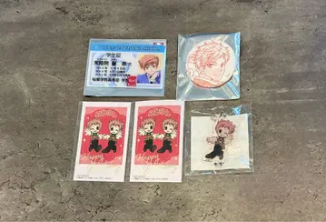 오란고교 호스트부 카오루 학생증풍 카드 캔배치 아크릴 참