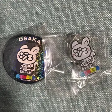 제이 고양이 오사카 캔뱃지, 아크릴 다이컷 키링 레어