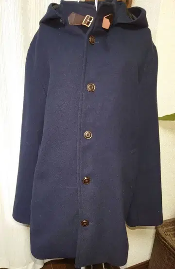 BEAMS HEART 후드 부착 코트 XL