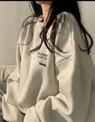 Y2K 시크 여성용 캐주얼 풀오버 맨투맨 라이트 그레이 속기모