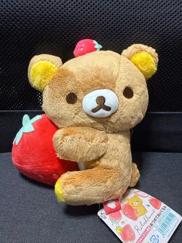 리락쿠마 캐러밴 한정판 모으는 봉제 인형 딸기