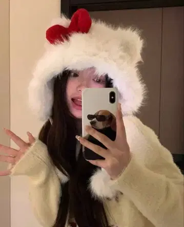 키티 팬캡 3개 세트