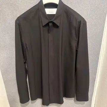 OVERCOAT 오버코트 셔츠 브라운