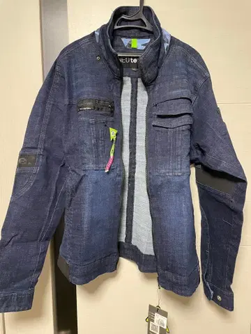 NEUTRAL 다크 블루 데님 자켓