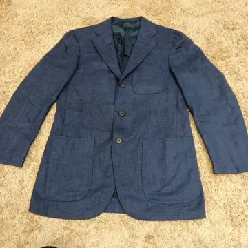 [울 100%] BEAMS F 네이비 사이즈 97