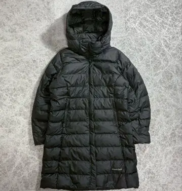 몽벨 800필 파워 다운 코트 블랙 M A라인