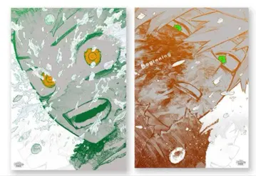 나의 히어로 아카데미아 원화전 A2 아트 포스터 The Beginning