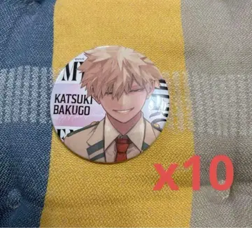 히로아카 점프 GIGA 응모자 전원 서비스 캔뱃지 바쿠고 카츠키 x10