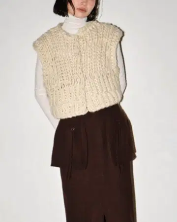 TODAYFUL Chunky Hand Knitvest 투데이풀