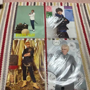 RYUSEI FUJII 클리어 파일 4장 세트 후지이 류세이 WEST