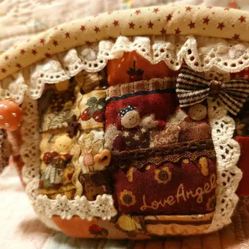 핸드메이드 매기 엔젤 화이트 핑크 톤