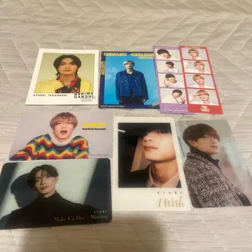 타카하시 쿄헤이 솔로 카드 세트 8장