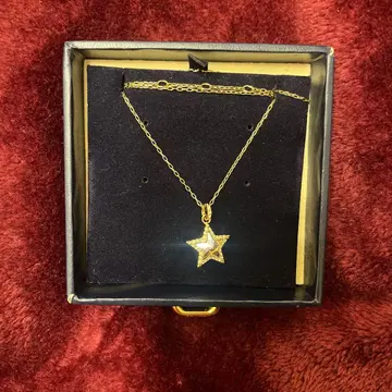 스와로브스키 별 모양 크리스탈 목걸이