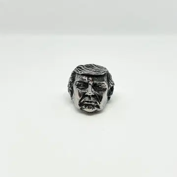 새상품 도날드 카드놀이 20호 반지 반지 카드 모티브 액세서리