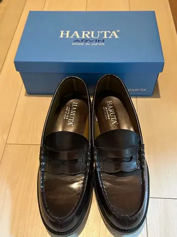 HARUTA 로퍼 다크 브라운 28cm