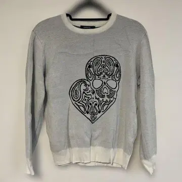 LOVELESS 스컬 하트 스웨터 S
