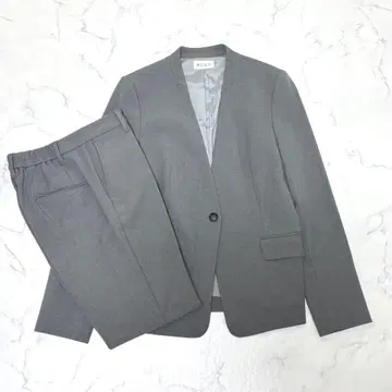 PLST 웜 리저브 컬러리스 자켓 팬츠 셋업