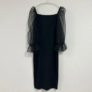 블랙 드레스 루즈핏 드레스 경사 결혼식 동창회 성인식