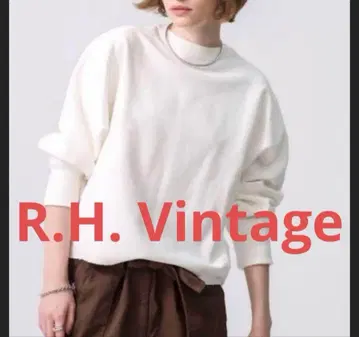 R.H. 빈티지 론 헤르만 빈티지 스테디셀러 맨투맨 화이트 XS