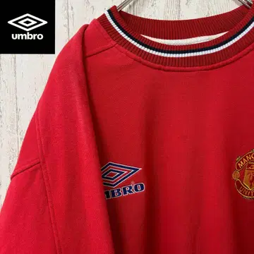 [ 초레어 ] 90s 축구 맨체스터 유나이티드 맨투맨 UMBRO