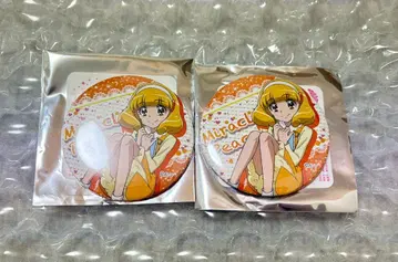 스마일 프리큐어 큐어 피스 노랑 키세 야요이 캔뱃지