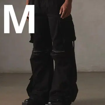 ZipDesign 카고 팬츠 / 지퍼 디자인 카고 팬츠 M