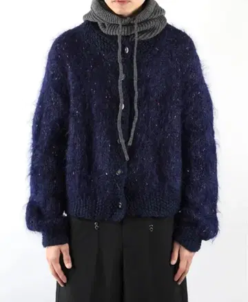 90a 모헤어 가디건