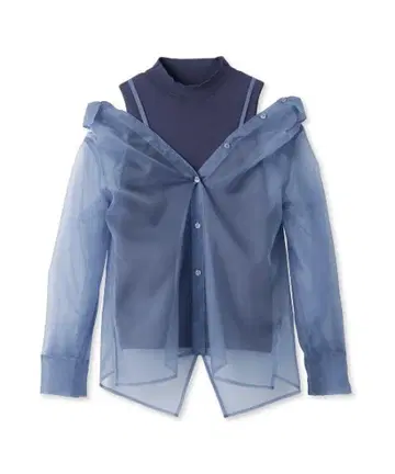 프레이 아이디 셔츠 레이어드 니트탑