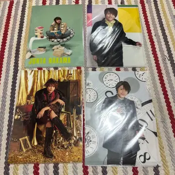 JUNTA NAKAMA 클리어 파일 4장 세트 중간 준타 WEST