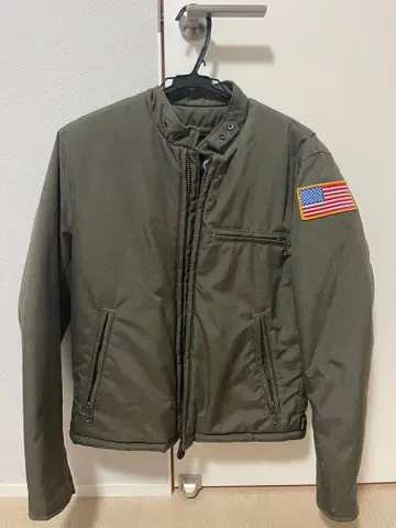 Schott 올리브색 점퍼