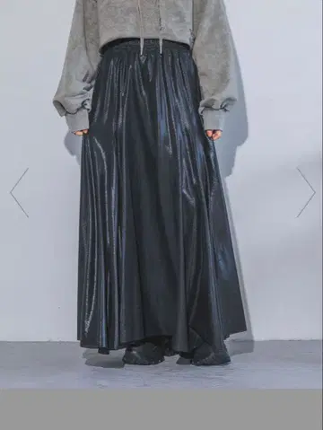 JEANASIS 모듬 글리터 플레어 스커트