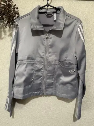 adidas 그레이 집업 자켓 JM