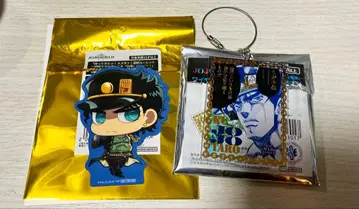 죠죠의 기묘한 모험 와이어 키링 스티커 세트 쿠죠 죠타로