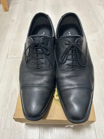 [ GORETEX ] REGAL 리걸 비즈니스 슈즈 스트레이트 팁 블랙