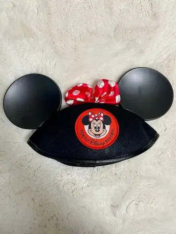 미니 마우스 귀도리 모자