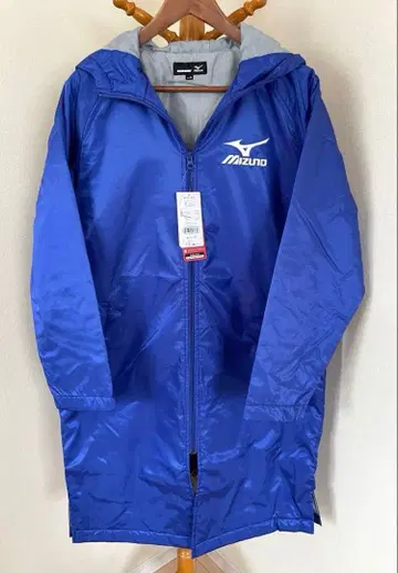 [ 미사용 새상품 ] 미즈노 골프 벤치 코트 파랑 S 사이즈