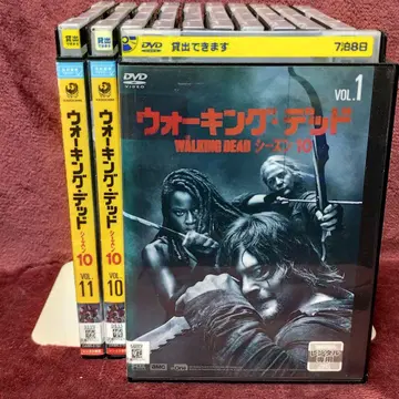 [ 전권 세트 일본어 더빙 ] 워킹 데드 시즌 10 렌탈 DVD
