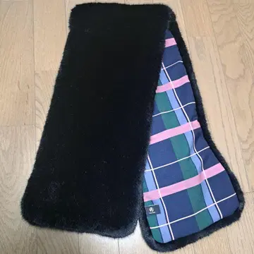 폴스미스 에코 퍼 티펫 머플러 숄 체크 무늬