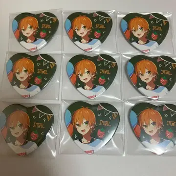 젤 군 하트 캔뱃지 딸기 축제