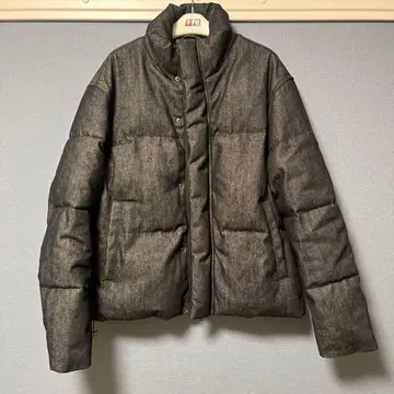 ZARA 퀼팅 다운 자켓 블랙