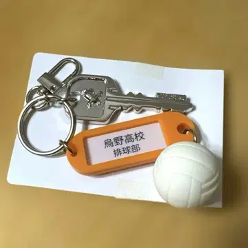 하이큐 트레이딩 고교명 포함 열쇠 참 키링 카라스노 고교