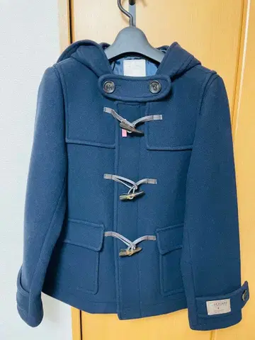 B:MING by BEAMS 네이비 숏 더플 코트