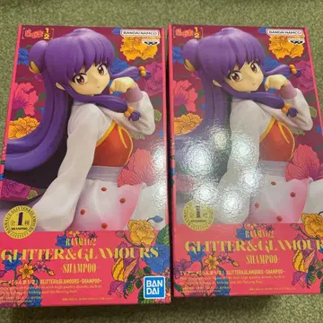 란마 1/2 샴푸 피규어 2개 세트