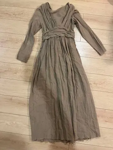 RBS 베이지 롱 드레스 Ray beams