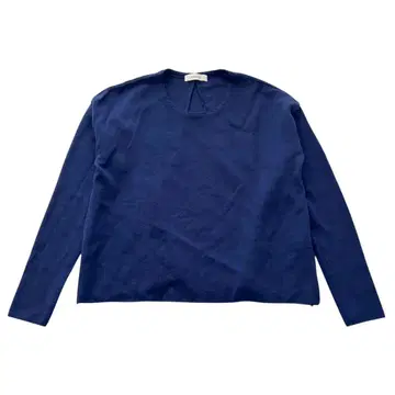 마리돌 일본제 울 긴팔 니트 네이비