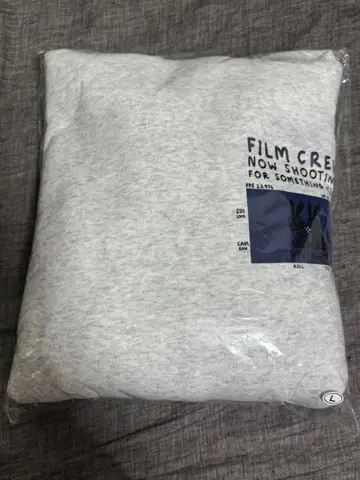 vivision 속기모 후드 맨투맨 라이트 그레이 L 사이즈