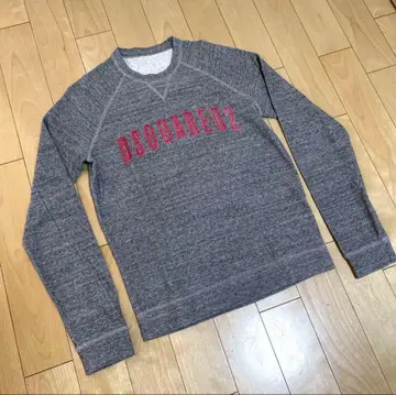 레어 디스퀘어드 로고 맨투맨 트레이닝복